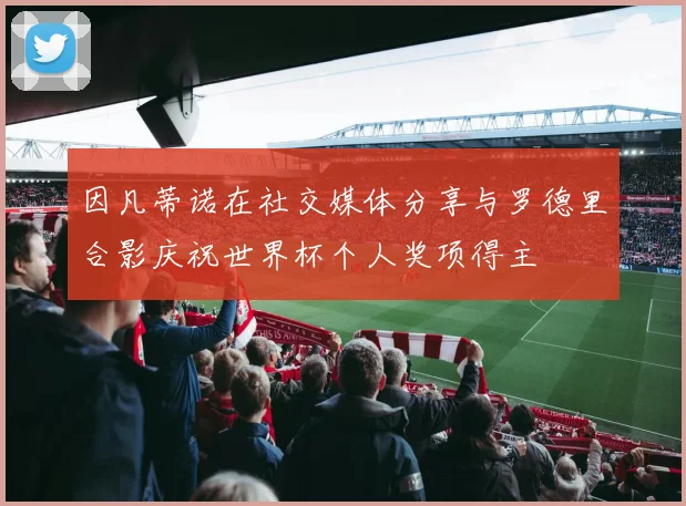因凡蒂诺在社交媒体分享与罗德里合影庆祝世界杯个人奖项得主